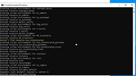 collecting instance settings: couldn't find resource